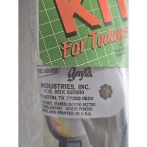 Vintage Gayla Kite Invader New 42" Keel Guided 1990 Airplane 1990's Outdoor 113